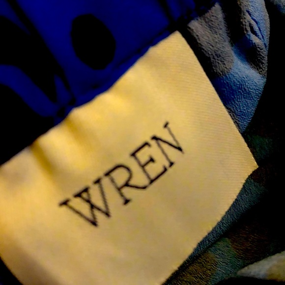 NWT Wren Leopard Print Soft Shorts, Royal, XS - Picture 4 of 4